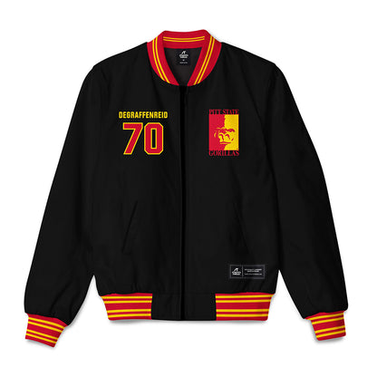 Pitt State - NCAA Football : Kaden Degraffenreid - Bomber Jacket-0