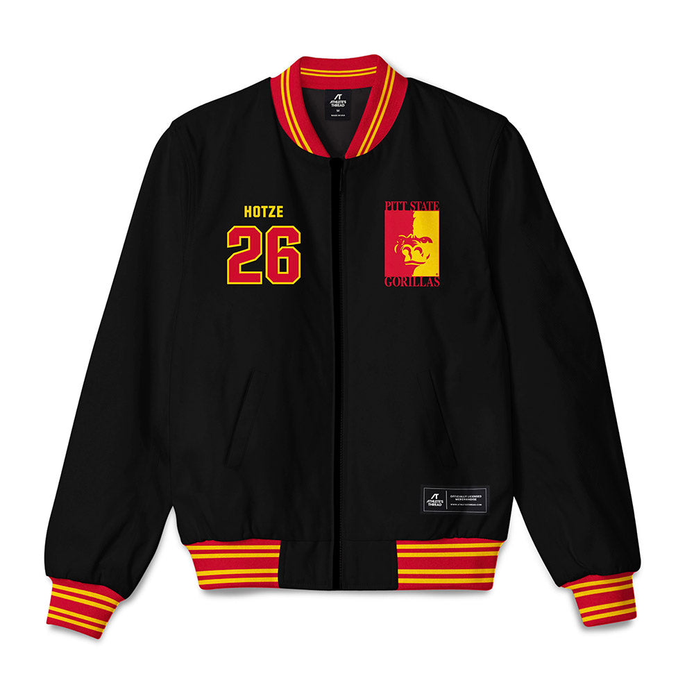 Pitt State - NCAA Women's Soccer : Alyssa Hotze - Bomber Jacket-0