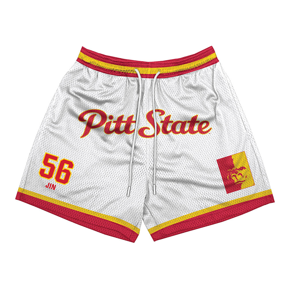 Pitt State - NCAA Football : Charlie Jin - Shorts-0