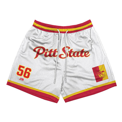 Pitt State - NCAA Football : Charlie Jin - Shorts-0