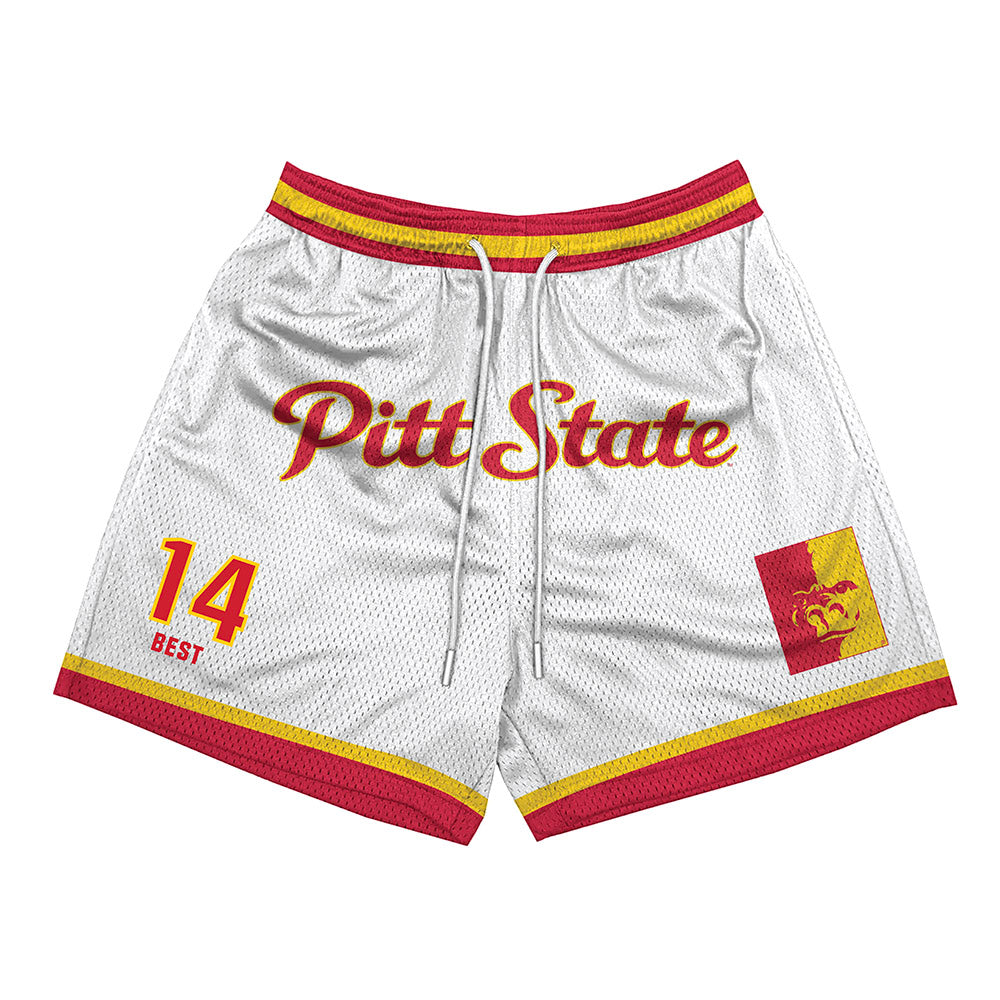 Pitt State - NCAA Football : Khali Best - Shorts-0