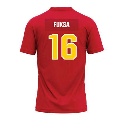 Pitt State - NCAA Football : Josiah Fuksa - Premium Football Jersey-1