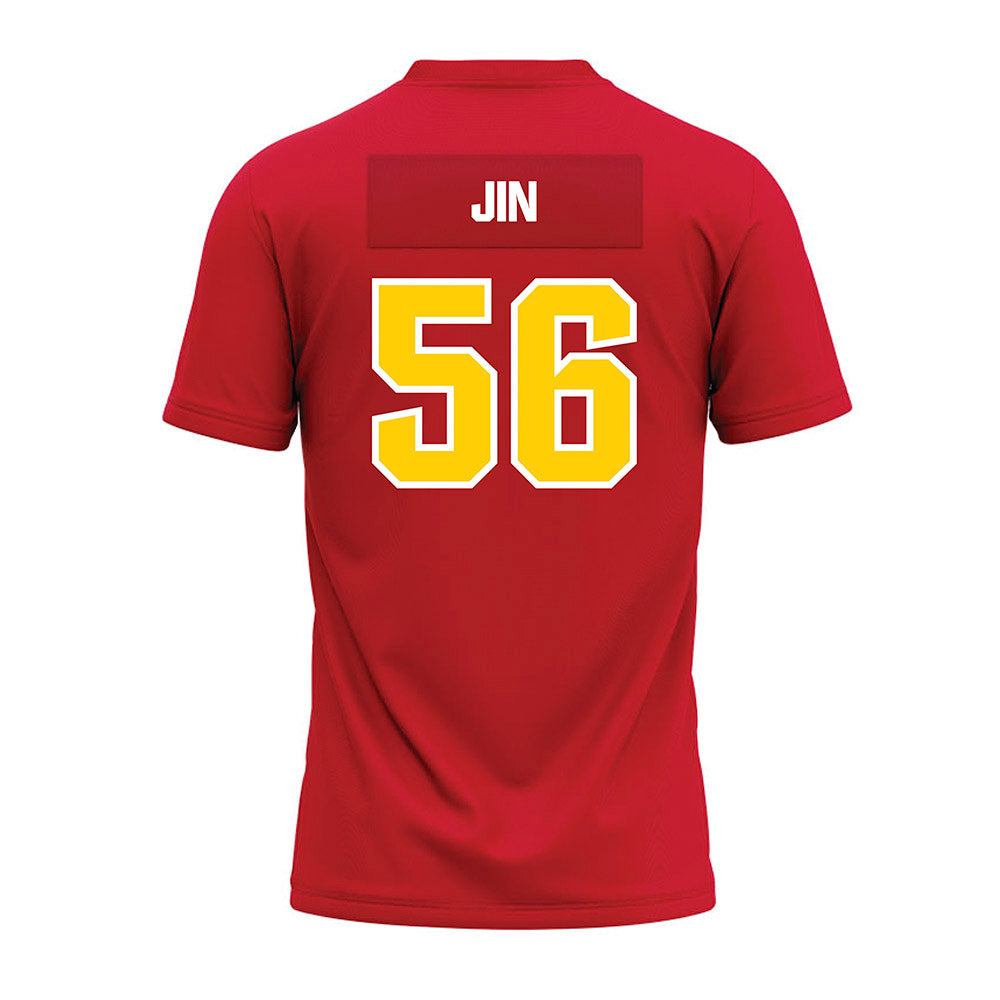 Pitt State - NCAA Football : Charlie Jin - Premium Football Jersey-1