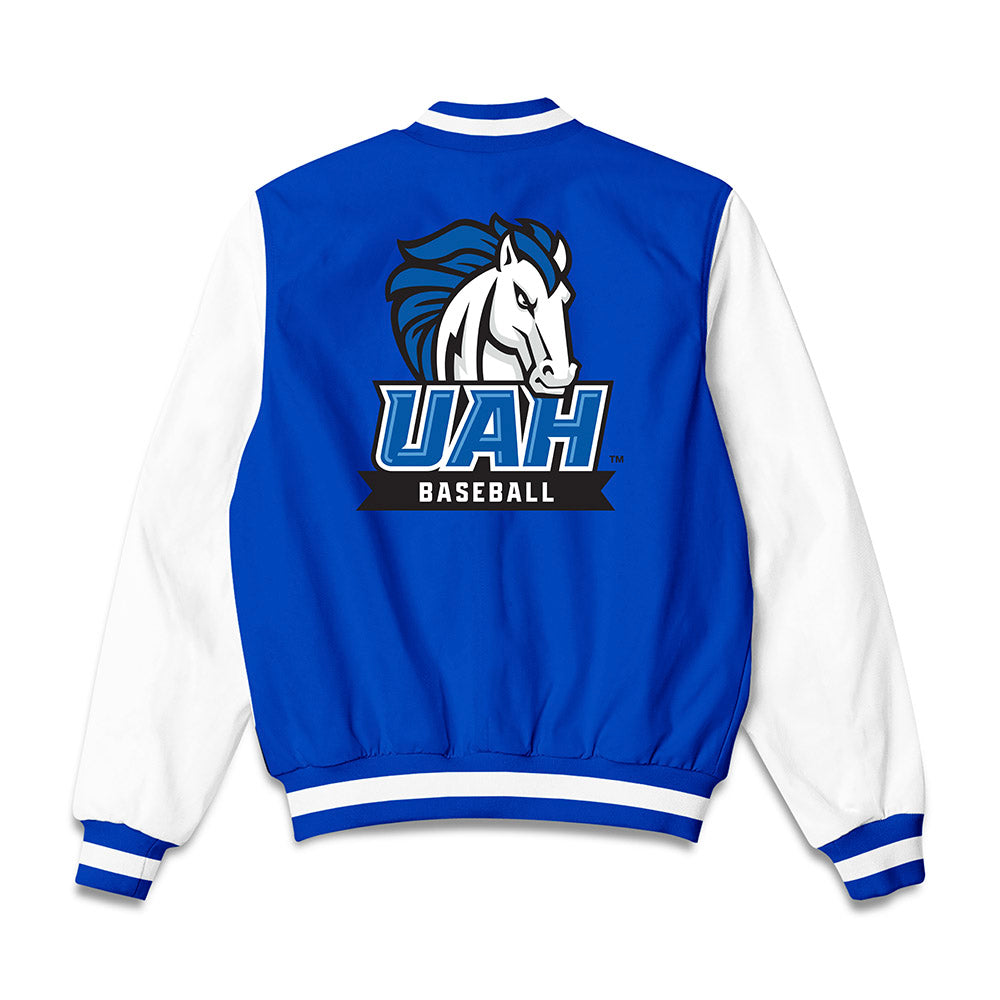 UAH - NCAA Baseball : Brandon Gillispie - Bomber Jacket-1