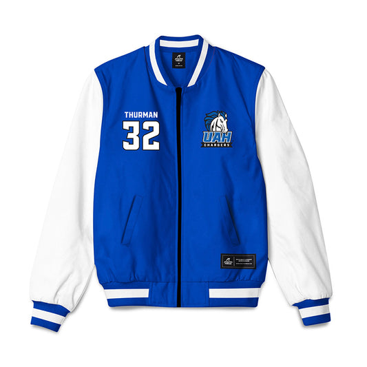 UAH - NCAA Men's Basketball : Matt Thurman - Bomber Jacket-0