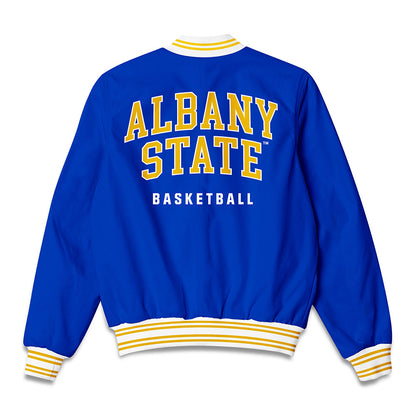 Albany State - NCAA Men's Basketball : G'Shan Aldridge - Bomber Jacket-1