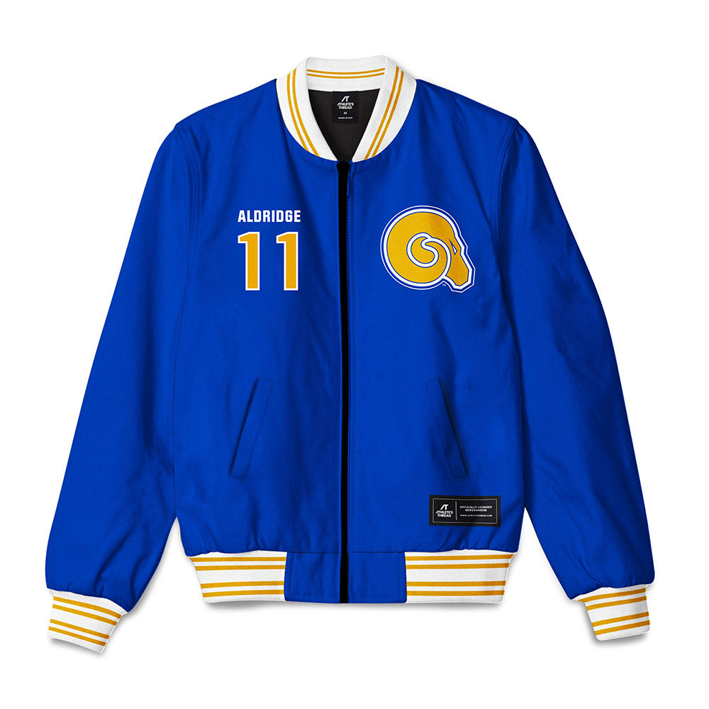 Albany State - NCAA Men's Basketball : G'Shan Aldridge - Bomber Jacket-0