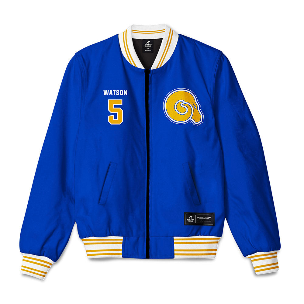 Albany State - NCAA Women's Volleyball : Jayda Watson - Bomber Jacket-0