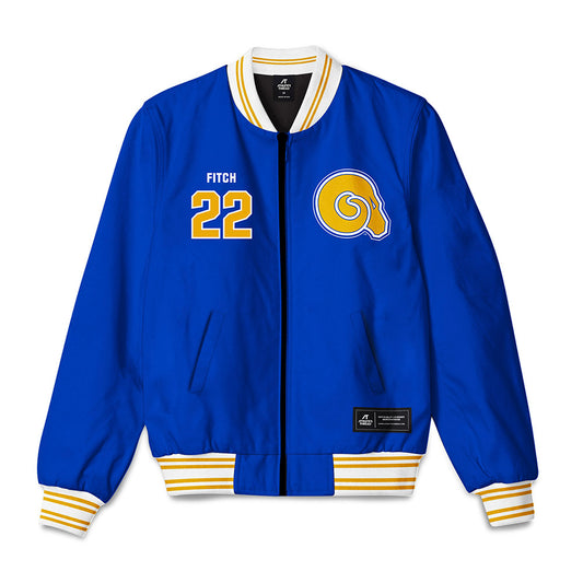 Albany State - NCAA Softball : Kyla Fitch - Bomber Jacket-0