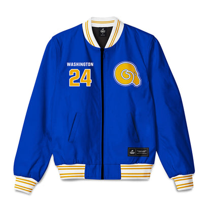 Albany State - NCAA Women's Basketball : Quantrese Washington - Bomber Jacket-0