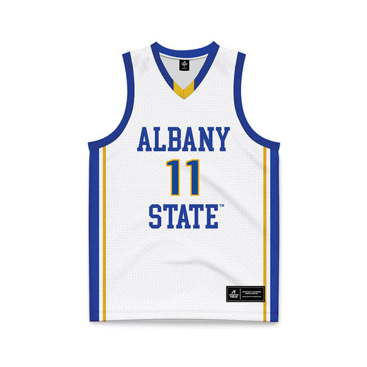 Albany State - NCAA Men's Basketball : G'Shan Aldridge - Basketball Jersey-0