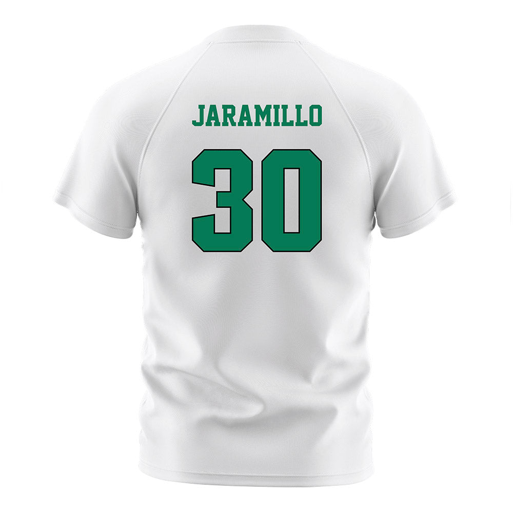Adams State - NCAA Women's Soccer : Cassandra Jaramillo - Striped Green Soccer Jersey-1