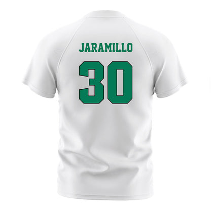 Adams State - NCAA Women's Soccer : Cassandra Jaramillo - Striped Green Soccer Jersey-1