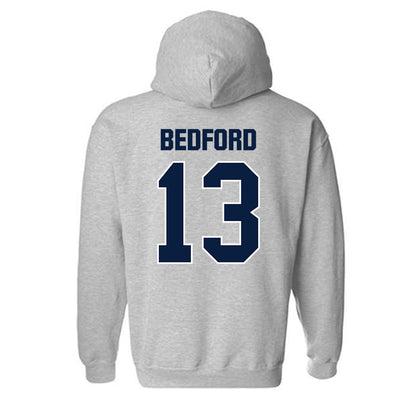 Longwood - NCAA Women's Lacrosse : Gummy Bedford - Classic Shersey Hooded Sweatshirt-1