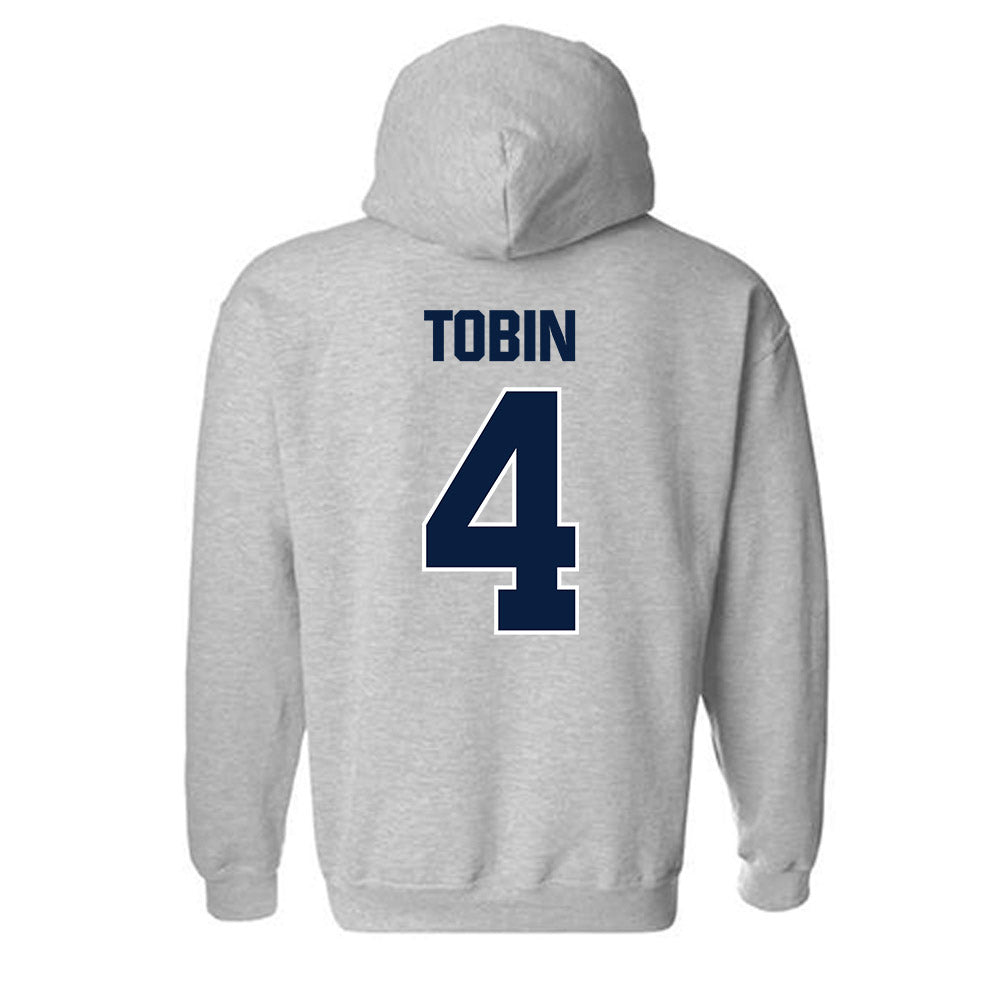Longwood - NCAA Baseball : Juice Tobin - Classic Shersey Hooded Sweatshirt-1