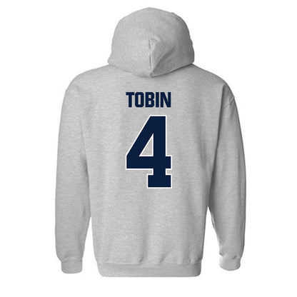 Longwood - NCAA Baseball : Juice Tobin - Classic Shersey Hooded Sweatshirt-1