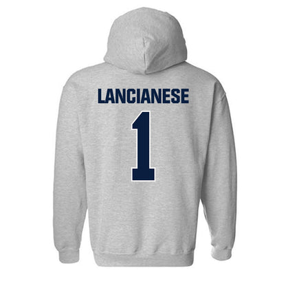 Longwood - NCAA Baseball : Nathan Lancianese - Classic Shersey Hooded Sweatshirt-1