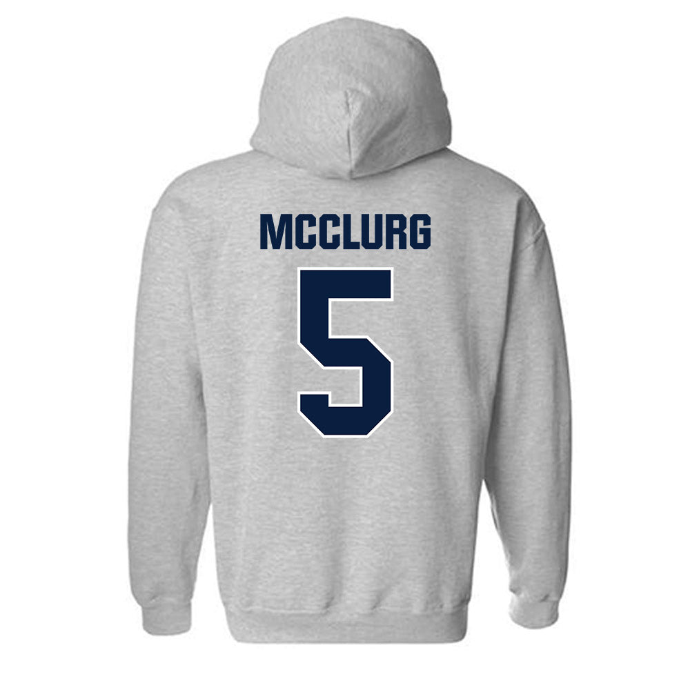 Longwood - NCAA Men's Basketball : Kadin McClurg - Classic Shersey Hooded Sweatshirt-1