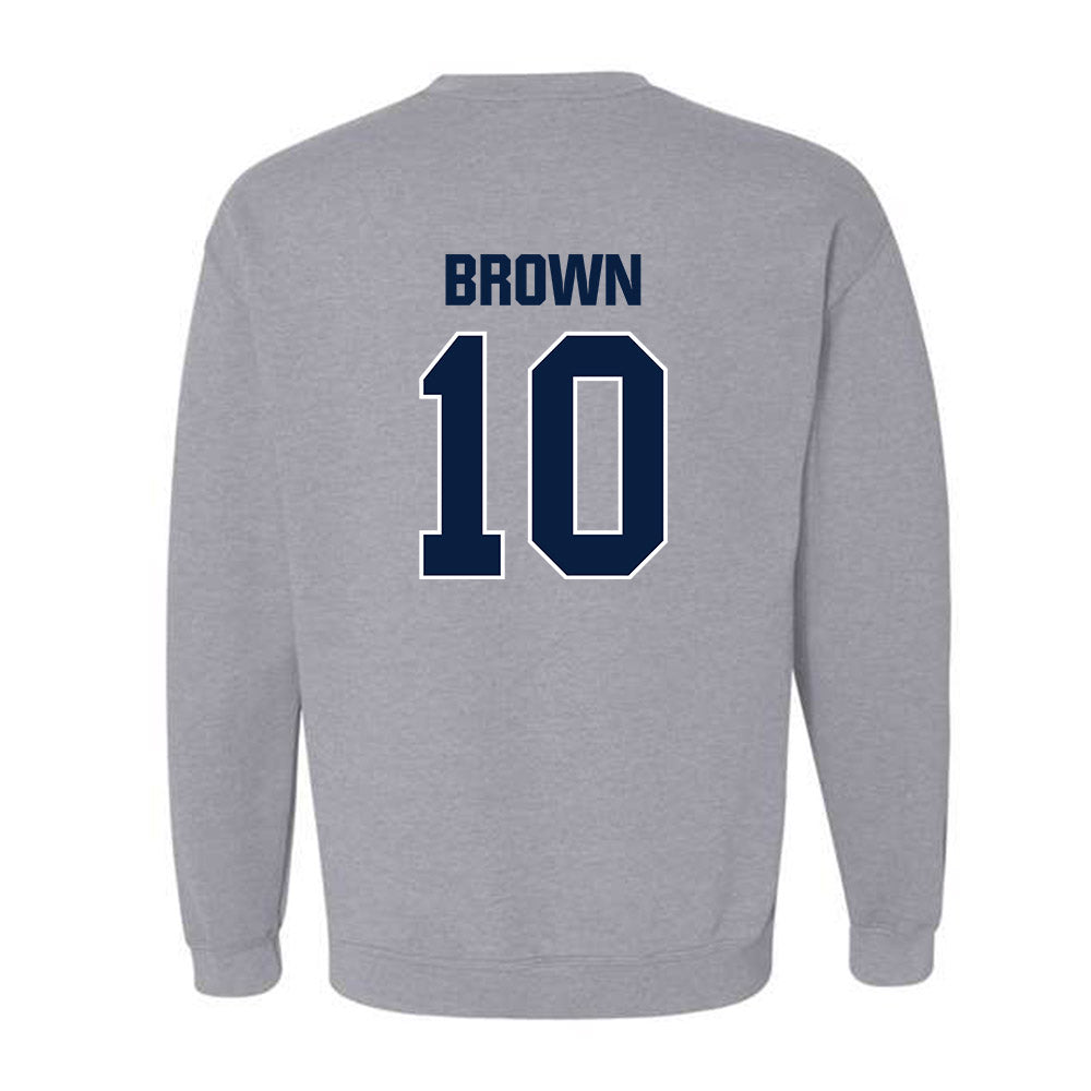Longwood - NCAA Women's Basketball : Malea Brown - Classic Shersey Crewneck Sweatshirt-1