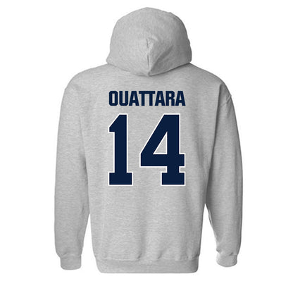 Longwood - NCAA Men's Soccer : Kunandy Ouattara - Classic Shersey Hooded Sweatshirt-1
