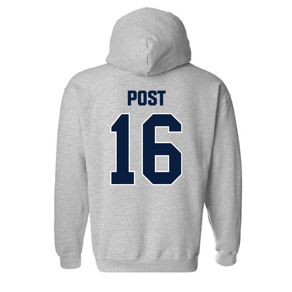 Longwood - NCAA Women's Lacrosse : Ella Post - Classic Shersey Hooded Sweatshirt-1