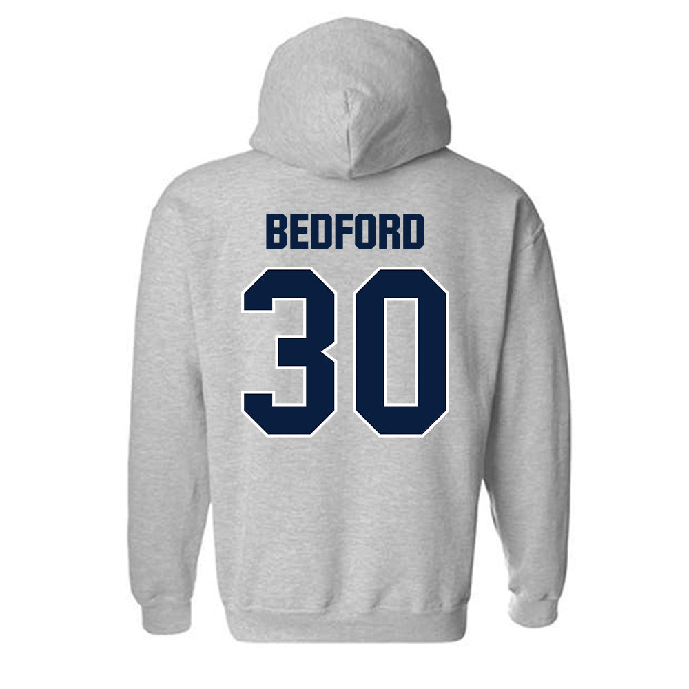 Longwood - NCAA Women's Basketball : Gummy Bedford - Classic Shersey Hooded Sweatshirt-1