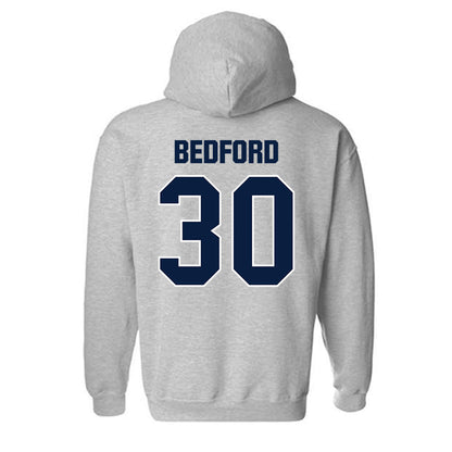 Longwood - NCAA Women's Basketball : Gummy Bedford - Classic Shersey Hooded Sweatshirt-1