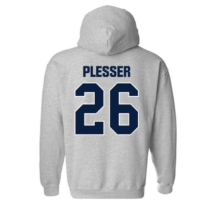 Longwood - NCAA Baseball : Ethan Plesser - Classic Shersey Hooded Sweatshirt-1