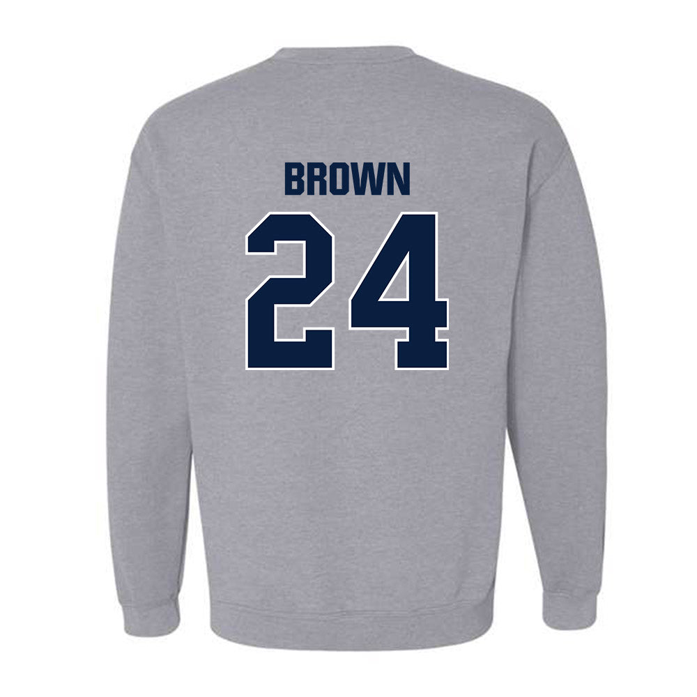 Longwood - NCAA Baseball : Jordan Brown - Classic Shersey Crewneck Sweatshirt-1