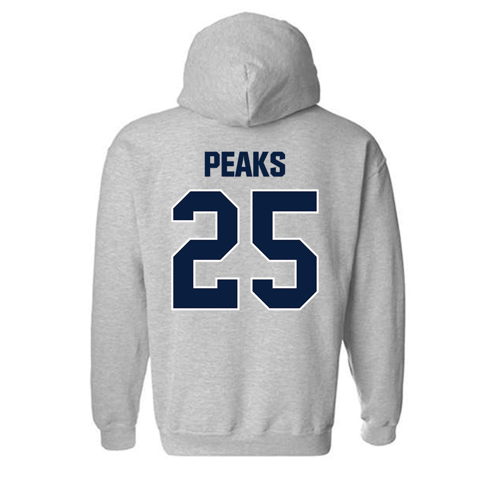 Longwood - NCAA Women's Basketball : Jasmine Peaks - Classic Shersey Hooded Sweatshirt-1