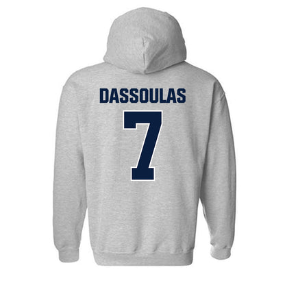 Longwood - NCAA Women's Lacrosse : AnnaJane Dassoulas - Classic Shersey Hooded Sweatshirt-1