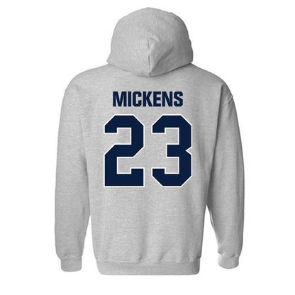Longwood - NCAA Men's Basketball : Kristopher Mickens - Classic Shersey Hooded Sweatshirt-1
