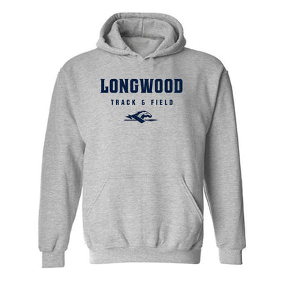 Longwood - NCAA Men's Track & Field : Justin Goode - Classic Shersey Hooded Sweatshirt-0