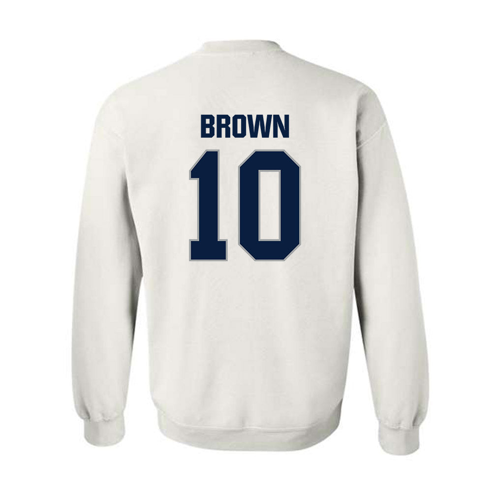 Longwood - NCAA Women's Basketball : Malea Brown - Classic Shersey Crewneck Sweatshirt-1