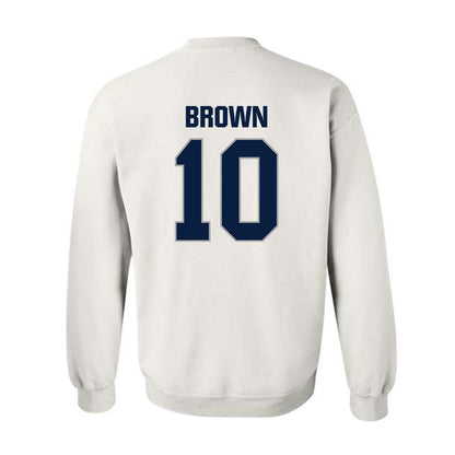 Longwood - NCAA Women's Basketball : Malea Brown - Classic Shersey Crewneck Sweatshirt-1