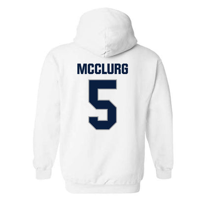 Longwood - NCAA Men's Basketball : Kadin McClurg - Classic Shersey Hooded Sweatshirt-1