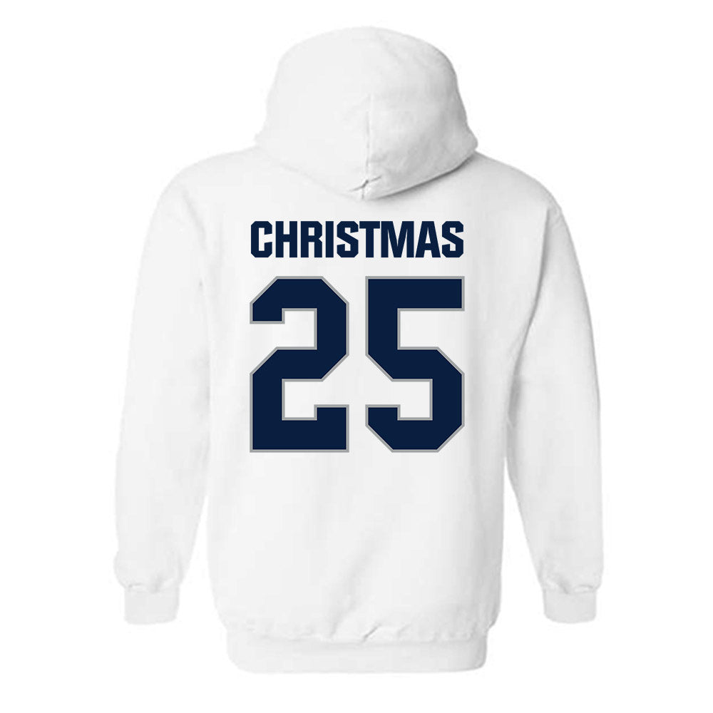 Longwood - NCAA Men's Basketball : Michael Christmas - Classic Shersey Hooded Sweatshirt-1