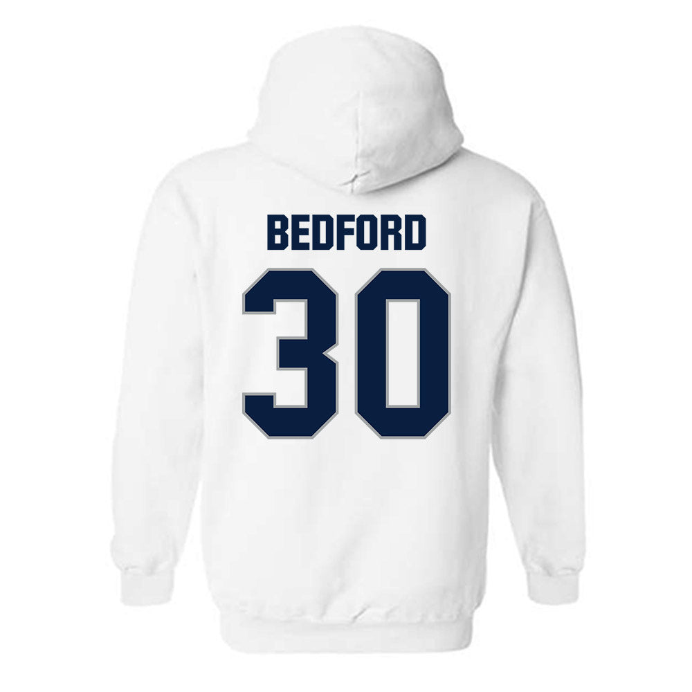 Longwood - NCAA Women's Basketball : Gummy Bedford - Classic Shersey Hooded Sweatshirt-1
