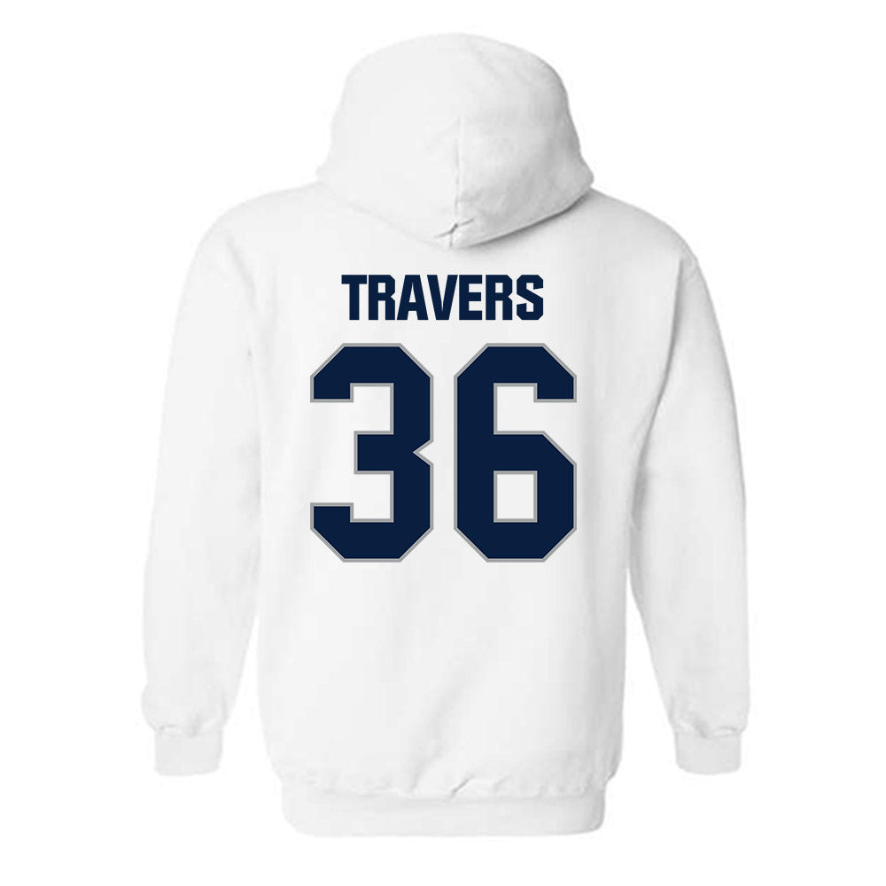 Longwood - NCAA Baseball : Callen Travers - Classic Shersey Hooded Sweatshirt-1