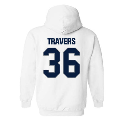 Longwood - NCAA Baseball : Callen Travers - Classic Shersey Hooded Sweatshirt-1