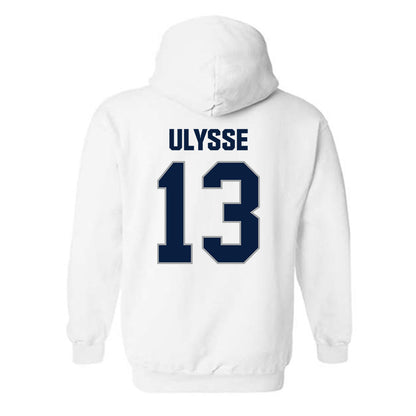 Longwood - NCAA Women's Basketball : Frances Ulysse - Classic Shersey Hooded Sweatshirt-1