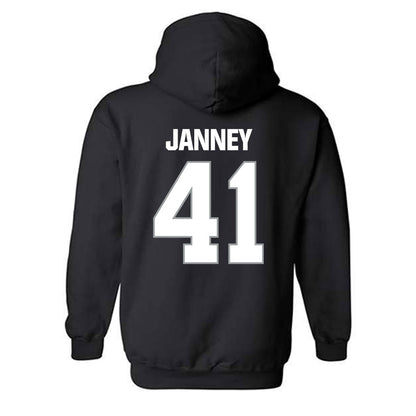 Longwood - NCAA Baseball : Logan Janney - Classic Shersey Hooded Sweatshirt-1