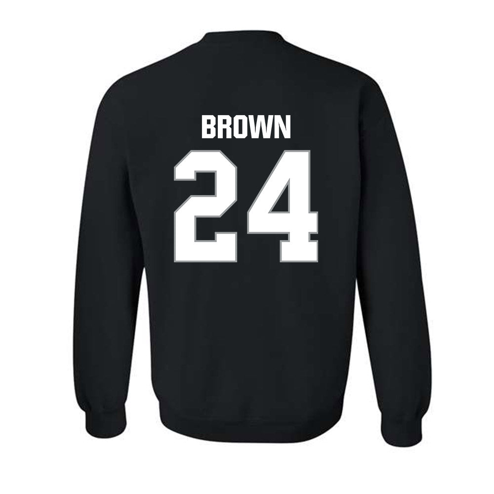 Longwood - NCAA Baseball : Jordan Brown - Classic Shersey Crewneck Sweatshirt-1