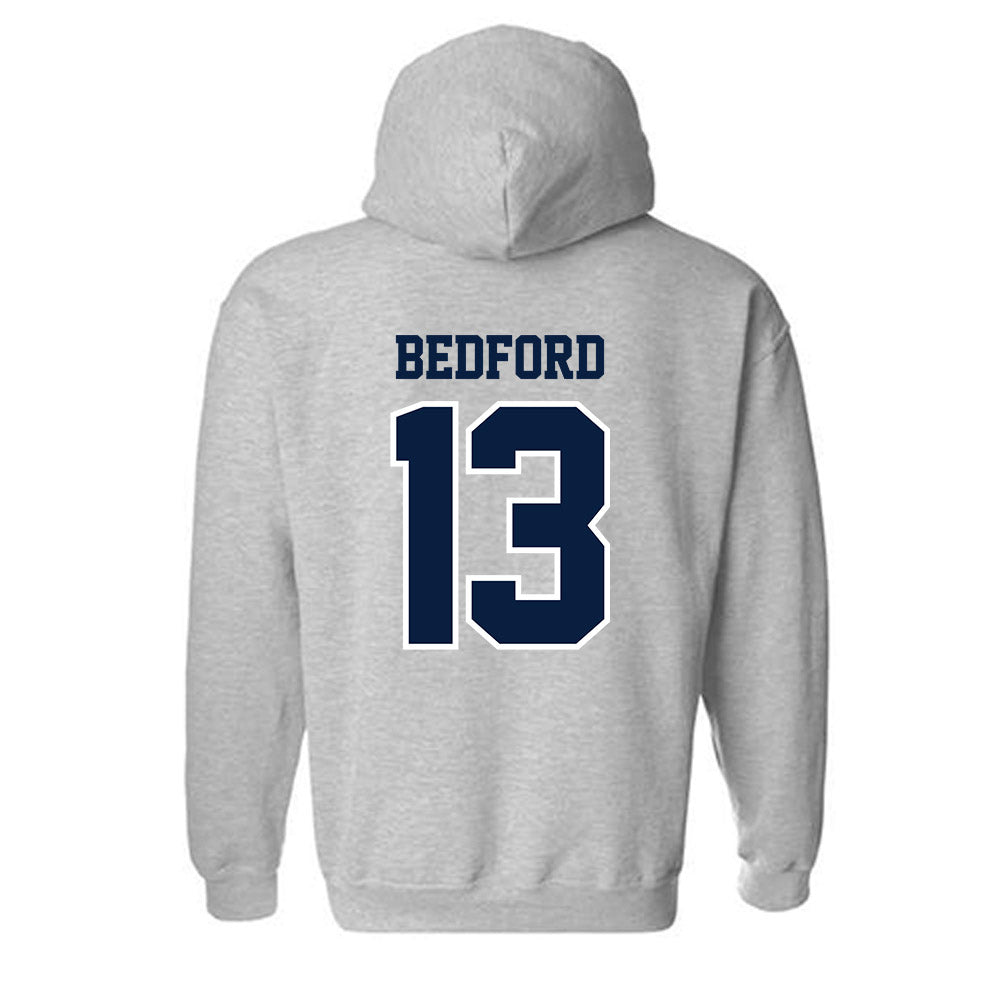 Longwood - NCAA Women's Lacrosse : Gummy Bedford - Classic Shersey Hooded Sweatshirt-1
