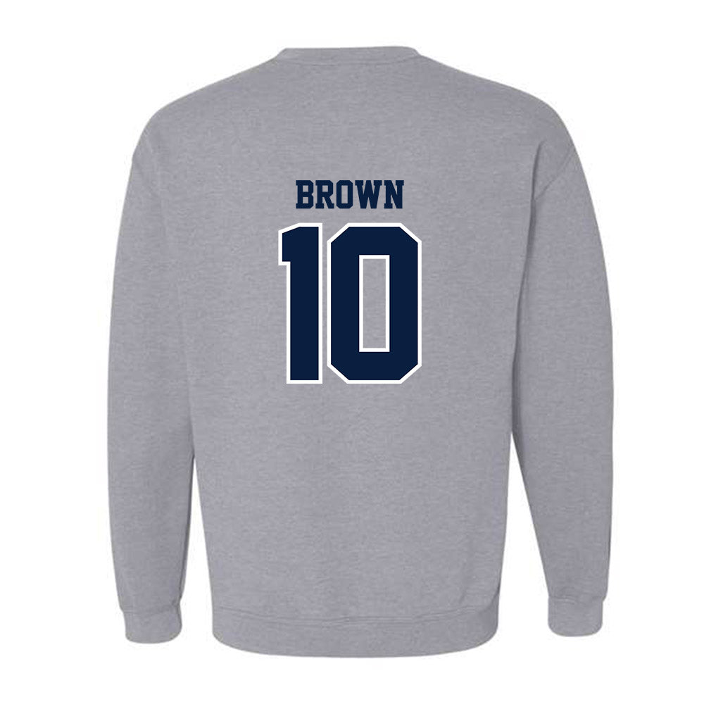 Longwood - NCAA Women's Basketball : Malea Brown - Classic Shersey Crewneck Sweatshirt-1