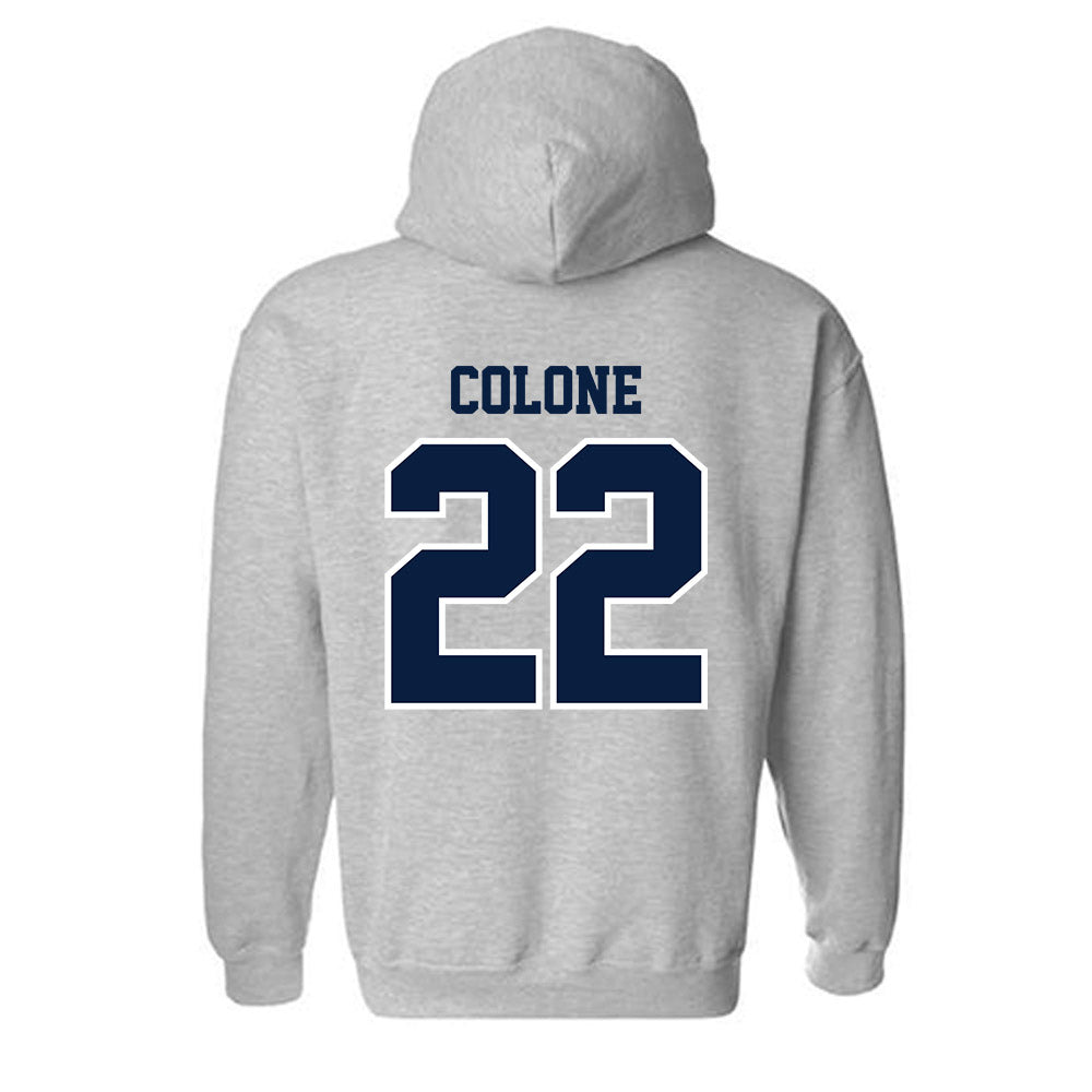 Longwood - NCAA Softball : Natalia Colone - Classic Shersey Hooded Sweatshirt-1