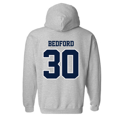 Longwood - NCAA Women's Basketball : Gummy Bedford - Classic Shersey Hooded Sweatshirt-1