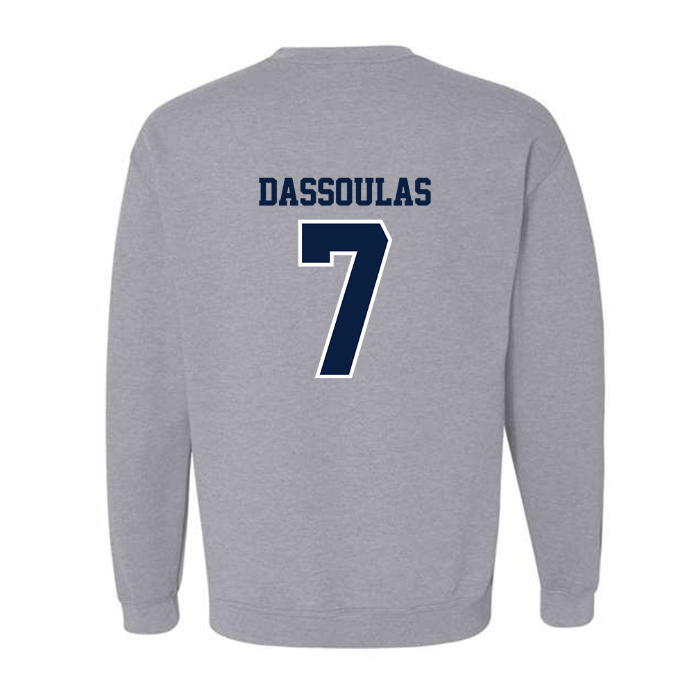 Longwood - NCAA Women's Lacrosse : AnnaJane Dassoulas - Classic Shersey Crewneck Sweatshirt-1