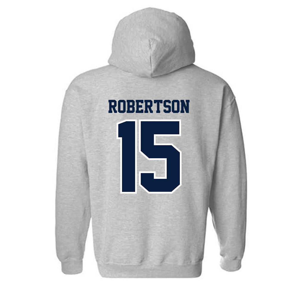 Longwood - NCAA Women's Soccer : Sydney Robertson - Classic Shersey Hooded Sweatshirt-1