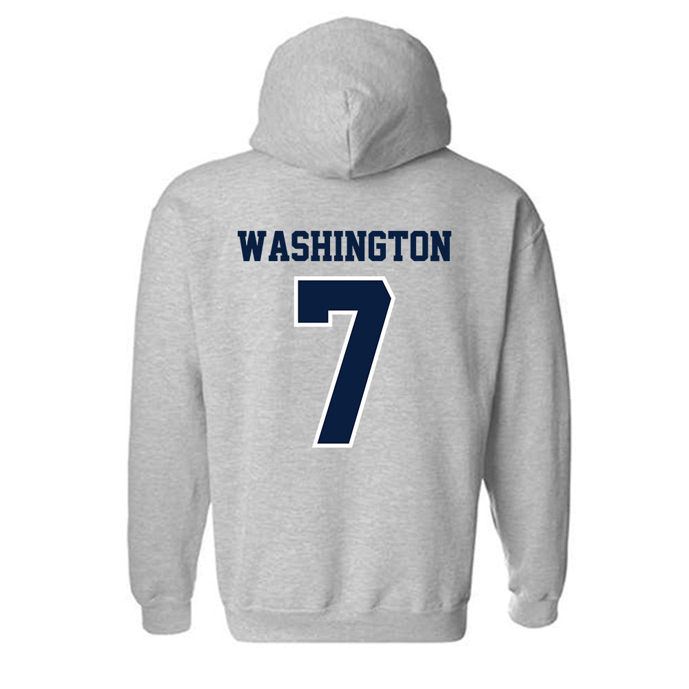 Longwood - NCAA Women's Basketball : Kayla Washington - Classic Shersey Hooded Sweatshirt-1